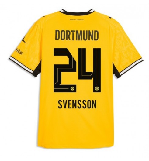 Borussia Dortmund Daniel Svensson #24 Domácí Dres 2026-27 Krátký Rukáv Borussia Dortmund Daniel Svensson #24 Domácí Dres 2026-27 Krátký Rukáv